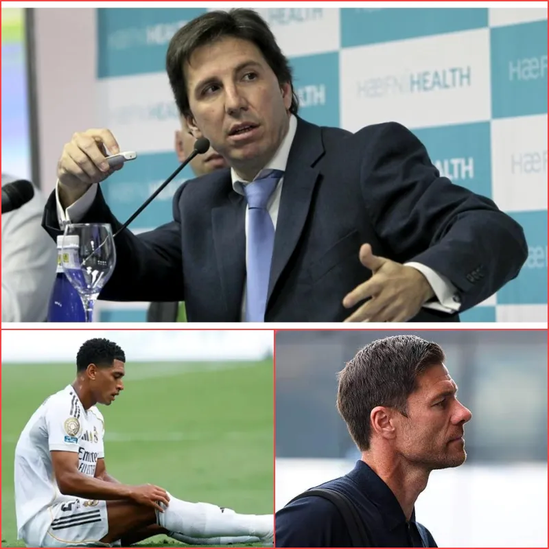 Cover Image for ⚠️ À peine le temps de souffler que les matchs reprennent : le Real Madrid n’a que 24 jours de repos 😰 – Bellingham contraint de reporter son opération à l’épaule, 🩺 un MÉDECIN alerte Alonso et Perez : « Laissez Bellingham se reposer… ou le Real perdra un génie pour toujours ! »