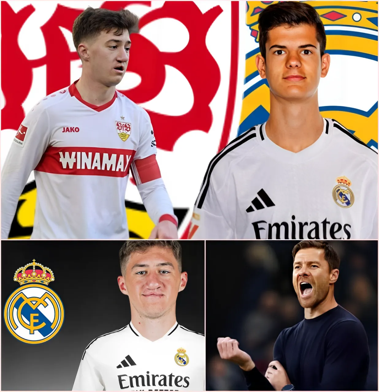 Cover Image for URGENCE À BERNABÉU ! L’académie du Real Madrid laisse partir Chema Andres de manière inattendue, ouvrant la voie à des négociations éclair pour faire venir Angelo Stiller – surnommé le « nouveau Toni Kroos » – sous la direction de Xabi Alonso dès cet été.
