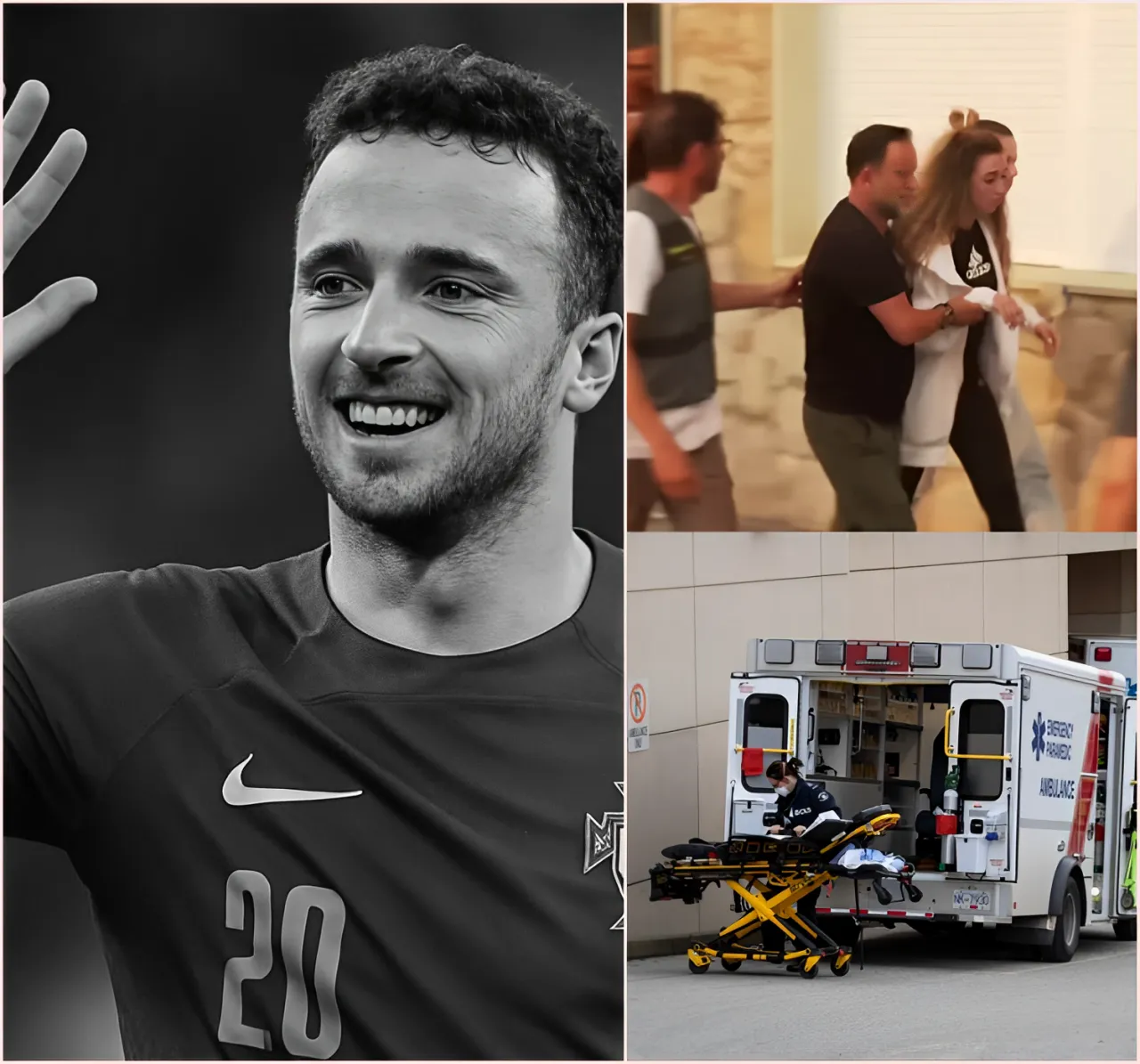 Cover Image for CRISE FAMILIALE ! Après un message qui a complètement bouleversé l’épouse de Diogo Jota, elle est emmenée en urgence dans un état critique — la vérité derrière cette situation choque et attriste profondément tout le monde !