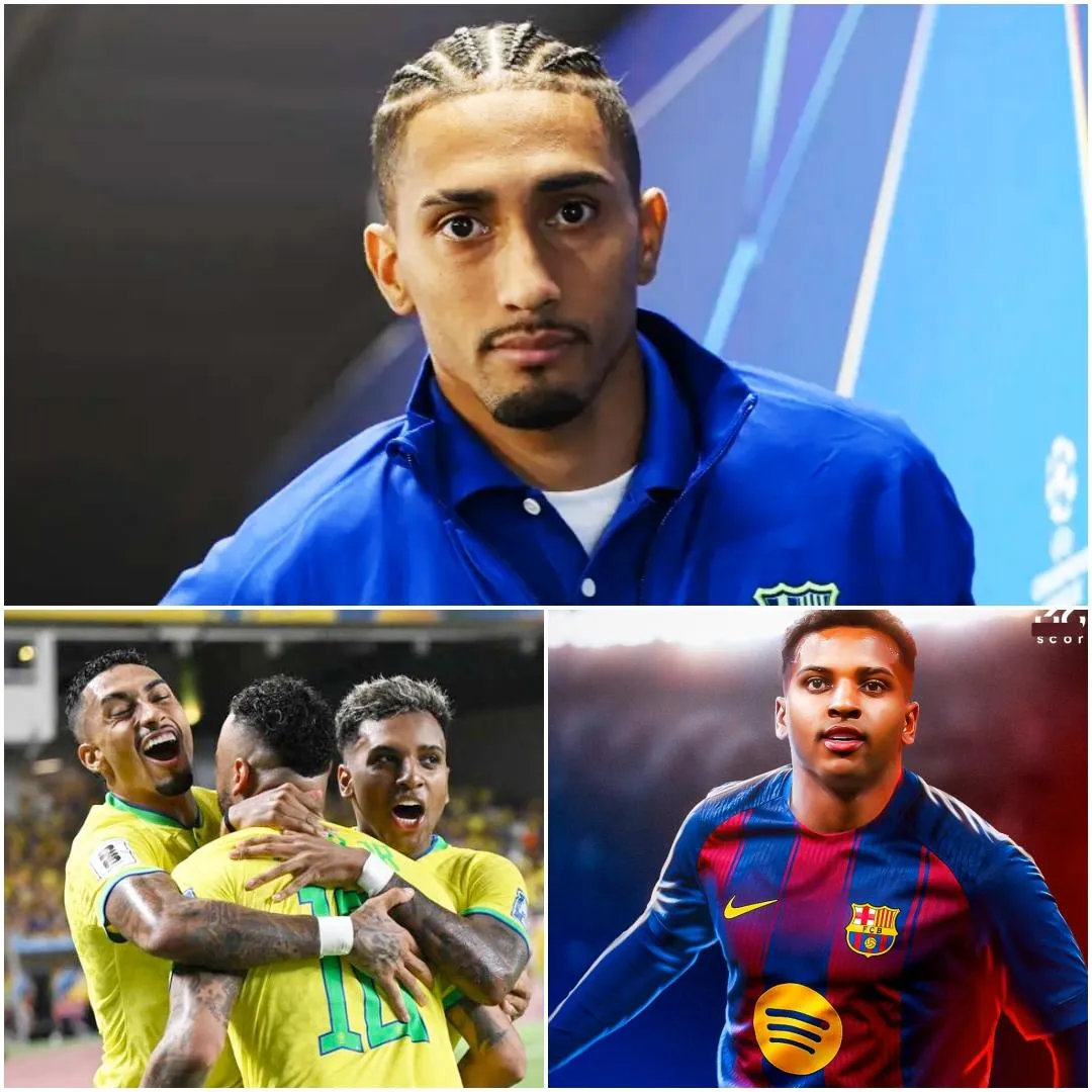 Cover Image for ⚠️ DÉCLARATION CHOC DE RAPHINHA : « MÊME EN TANT QU’AMI, J’AI DIT À RODRYGO QU’IL N’A AUCUNE PLACE AU BARÇA… ET QU’IL N’Y A PRESQUE PLUS DE PLACE POUR QUI QUE CE SOIT DU REAL » – LA RÉACTION DE RODRYGO FAIT EXPLOSER LES FANS MADRIDISTAS !