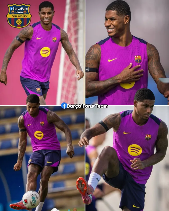 Cover Image for Marcus Rashford 😱 Un Retour Tonitruant À L’entraînement – Va-t-il Détruire Getafe Demain…? ⚡🔥